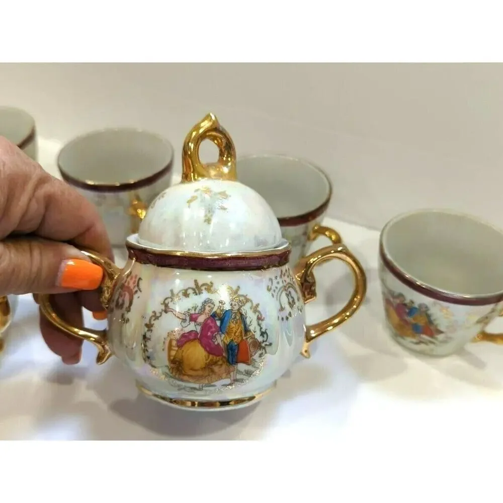 Unknown china lustreware